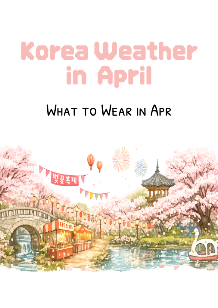 Korea weather in april