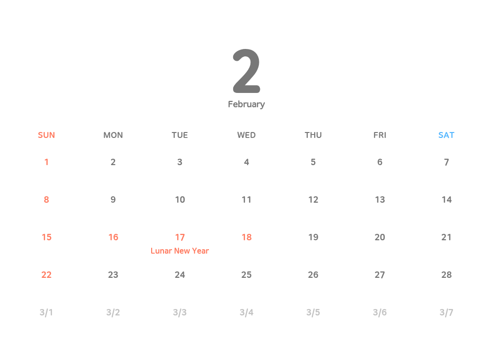 Korean Public Holidays