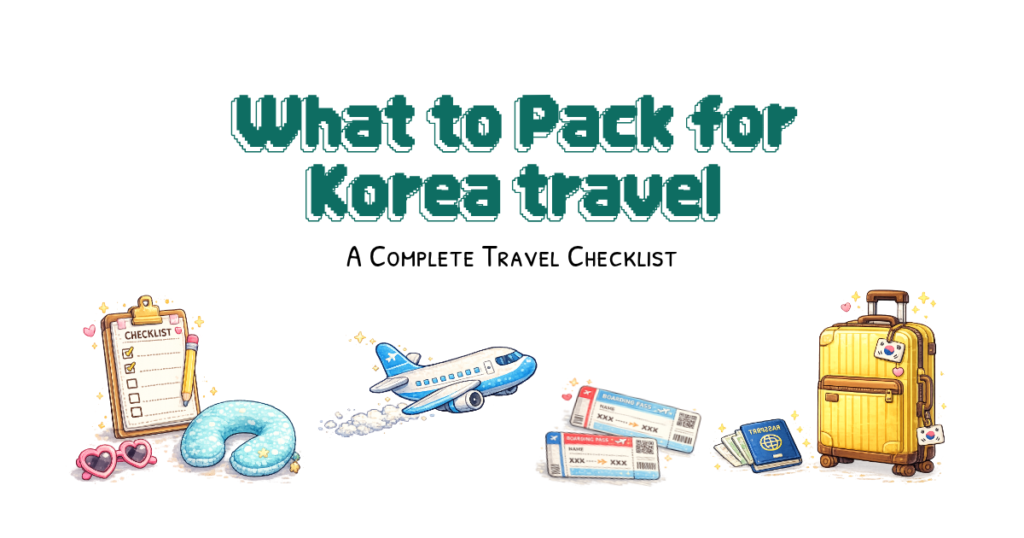What to Pack for Korea