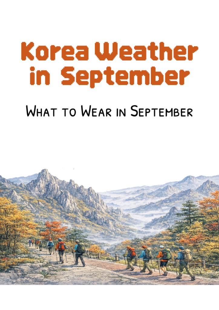 korea weather in september
