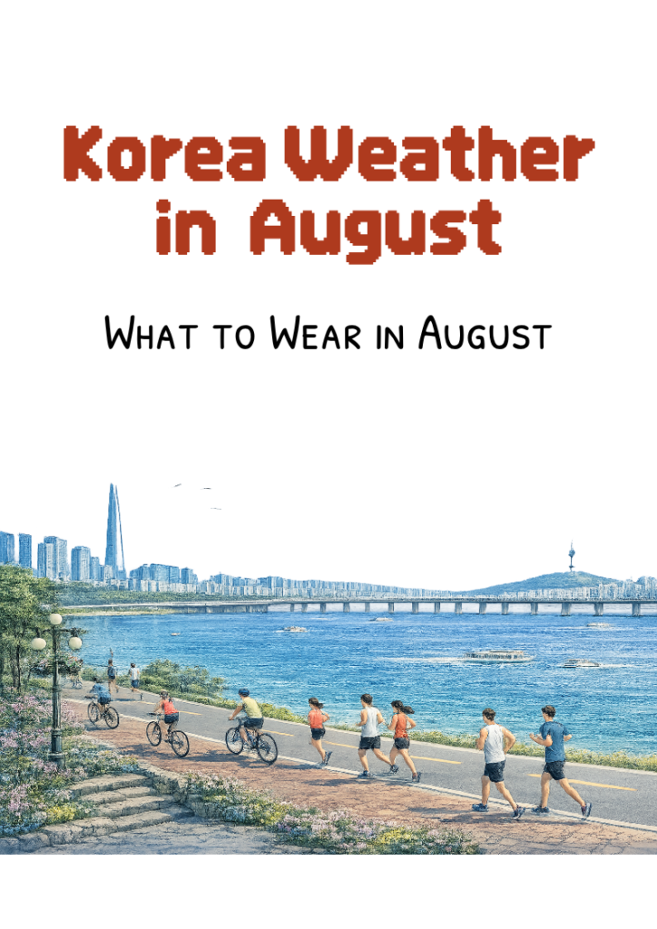 Korea weather in august