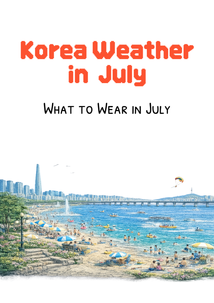 Korea weather in july