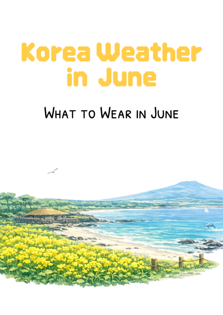 Korea weather in june