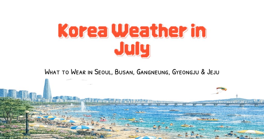 Korea weather in july