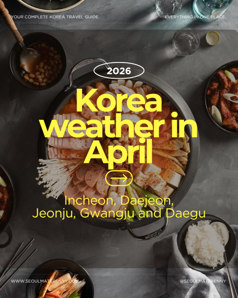 korea weather in april